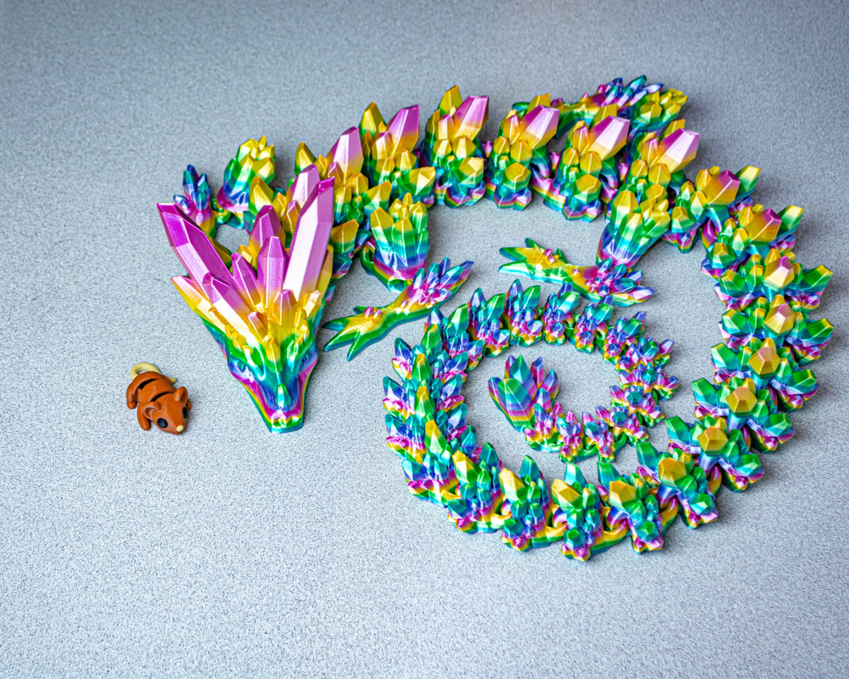 Articulated Crystal Dragon
