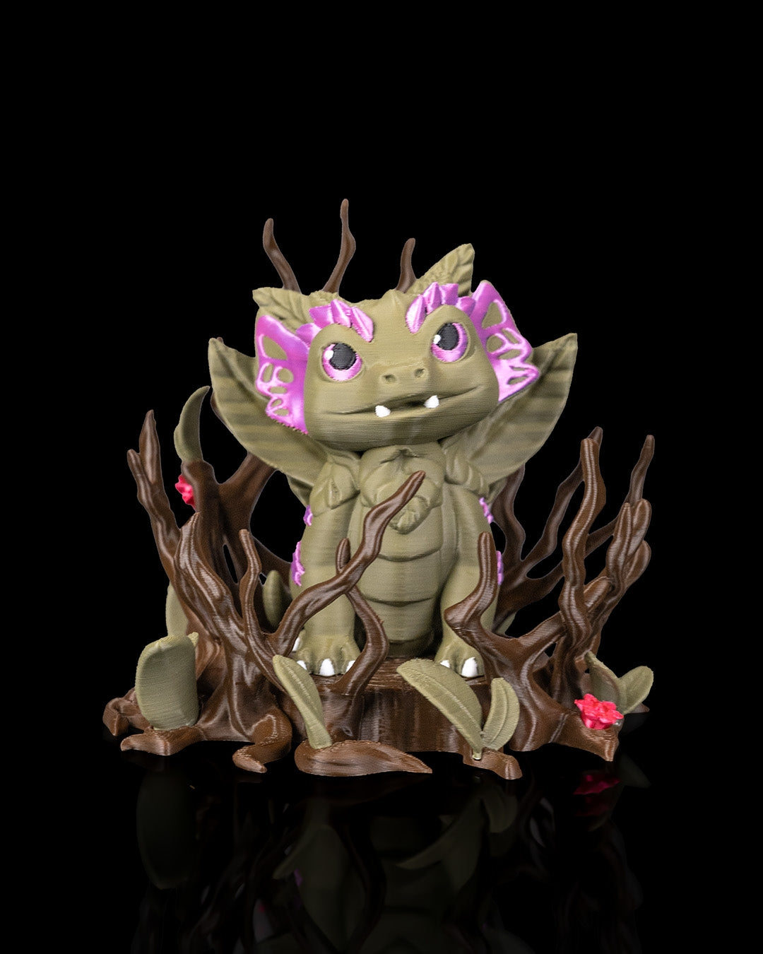Floral Dragon Egg | Montibon's 3D Emporium
