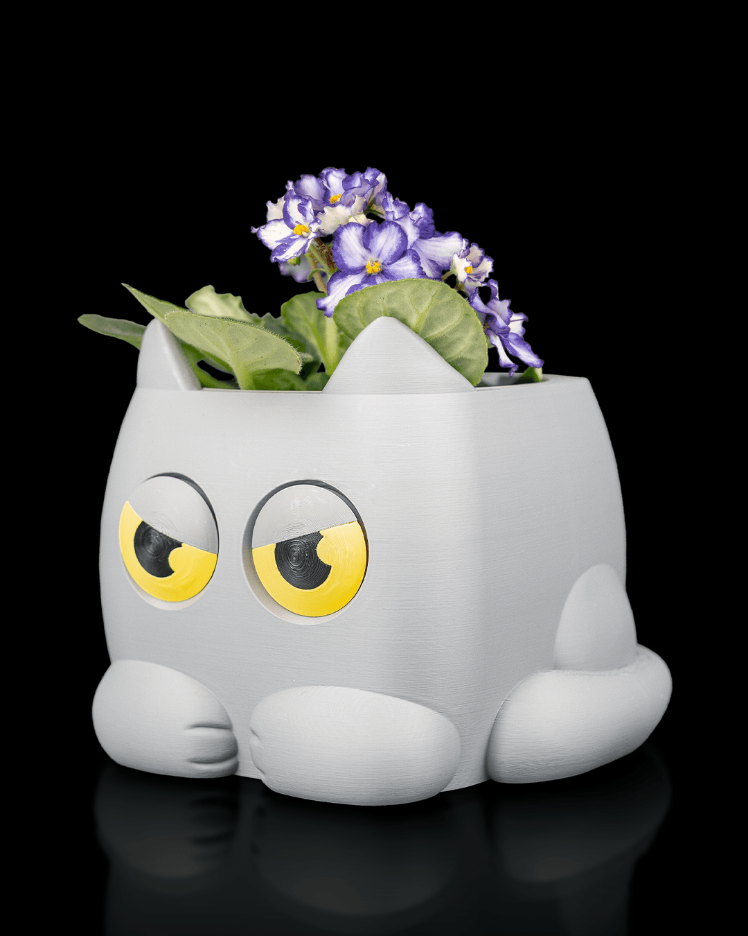 Grumpy Kitty – Planter
