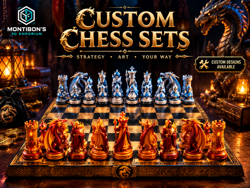 Chess.com Customize Custom Chess Sets | Montibon's 3D Emporium